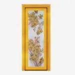 AliBaBa Aluminum Glass Door ABG Yellow Flower