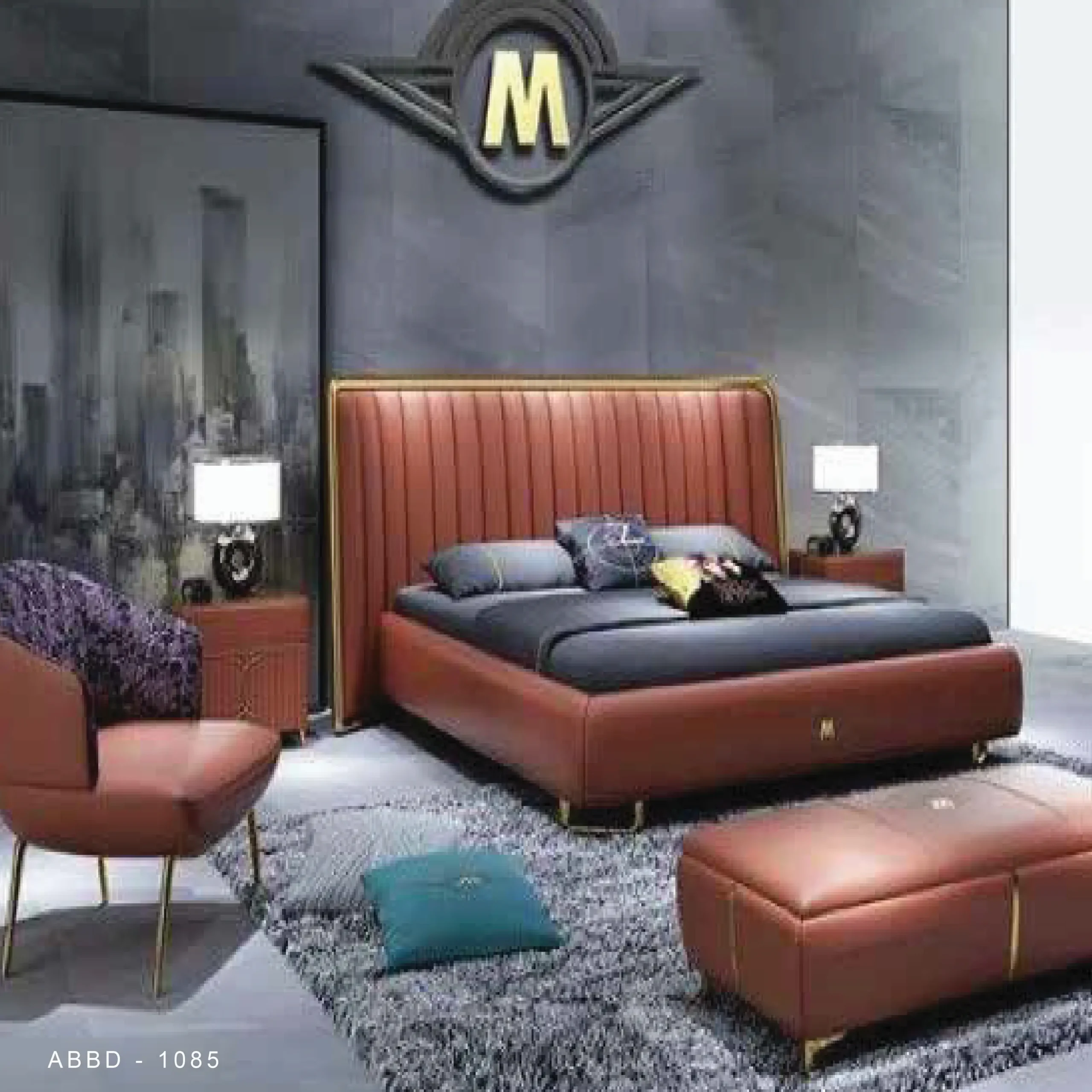 AliBaBa Classic Wooden Bed ABBD 1085 Image of AliBaBa Classic Wooden Bed