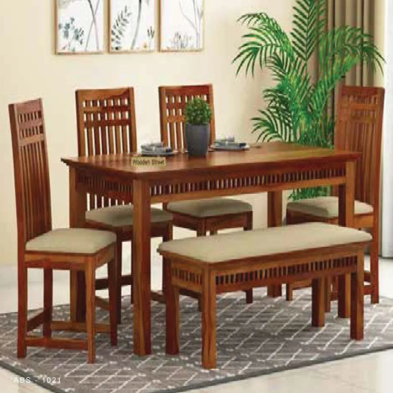 Image of AliBaBa Wooden Dining Table