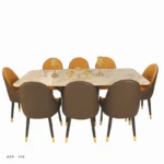 Image of Marble Top Dining Table