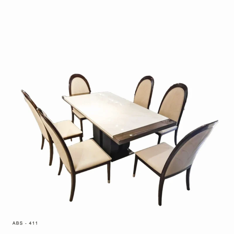 Image of Marble Top Dining Table
