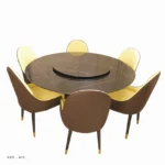 Image of Marble Top Dining Table