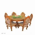 Image of Glass Top Dining Table