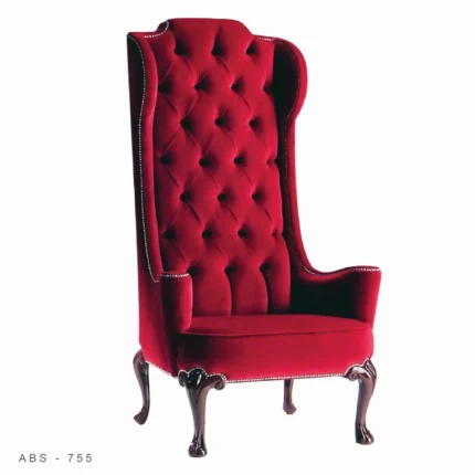 Image of Wooden Victorian Chair
