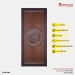 Premium Luxury Wooden Door ADW 589 | Burma Teak, Chittagong Teak & Mahogany