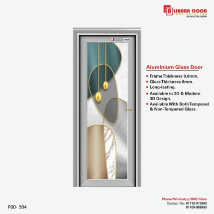 Image of Aluminum Glass Door
