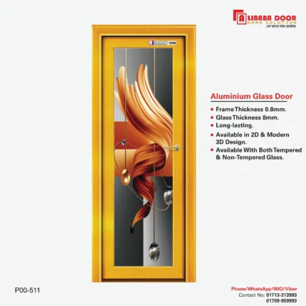 Image of Aluminum Glass Door
