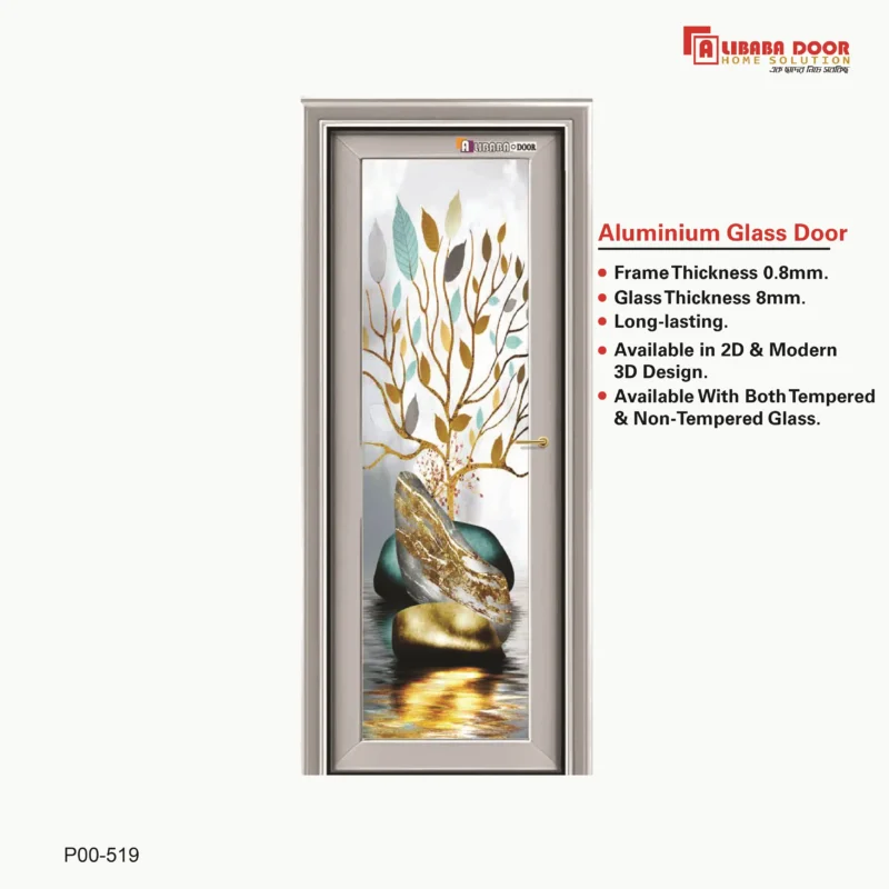 Image of AliBaBa Aluminum Glass Door