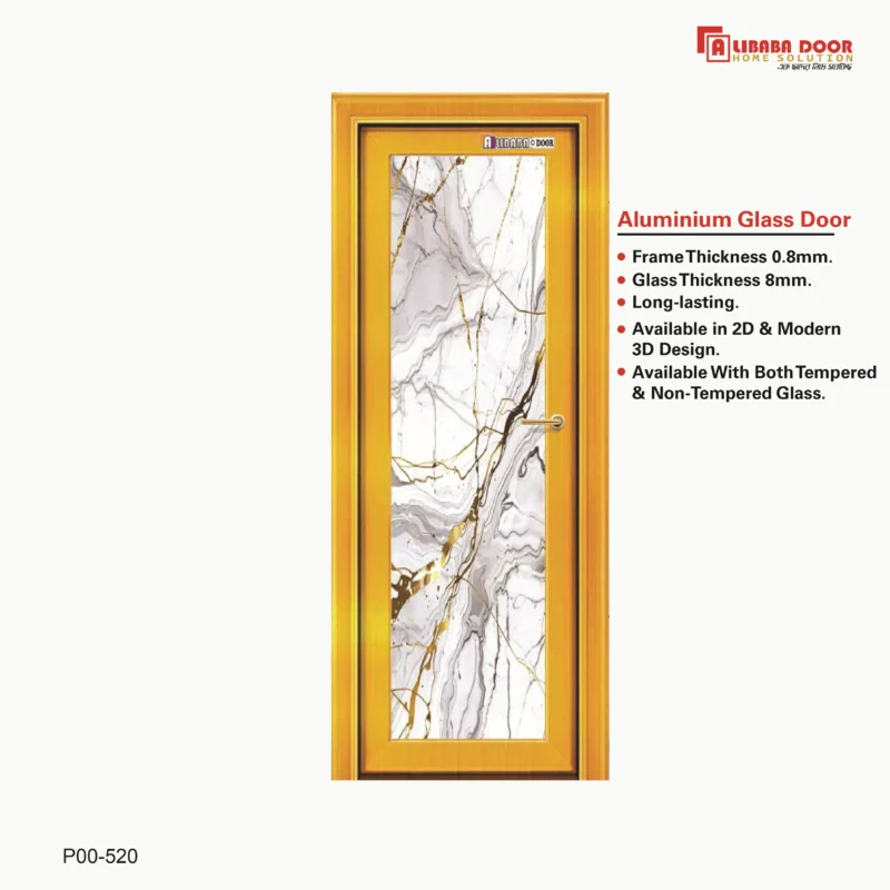 Image of AliBaBa Aluminum Glass Door
