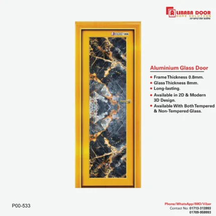 Image of AliBaBa Aluminum Glass Door