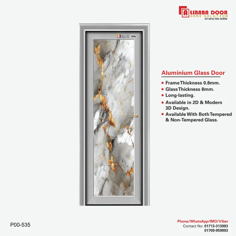 Image of Aluminum Glass Door