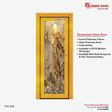 Image of Aluminum Glass Door