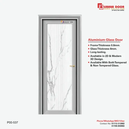 Image of Aluminum Glass Door
