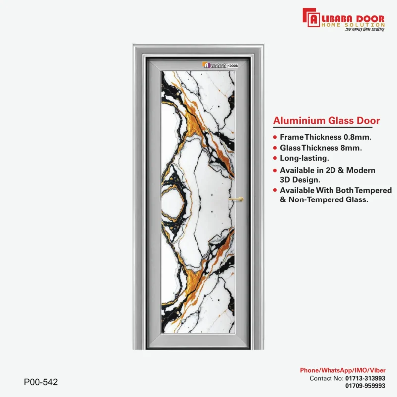 Image of Aluminum Glass Door