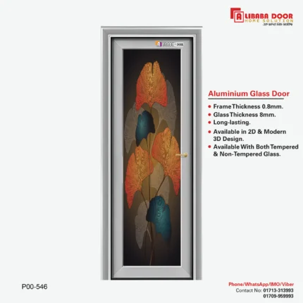 Image of AliBaBa Aluminum Glass Door