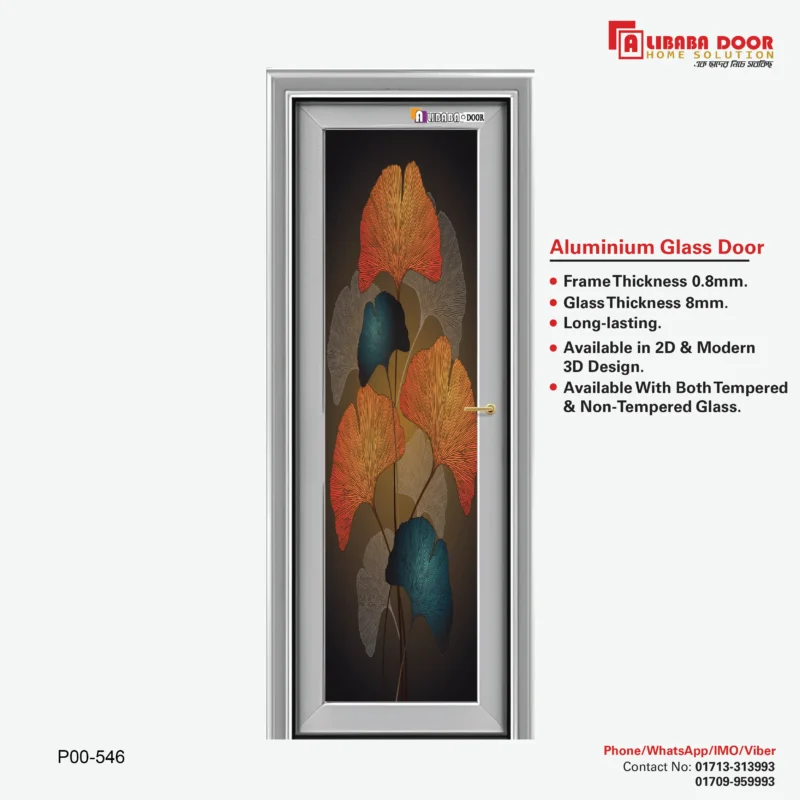 Image of AliBaBa Aluminum Glass Door