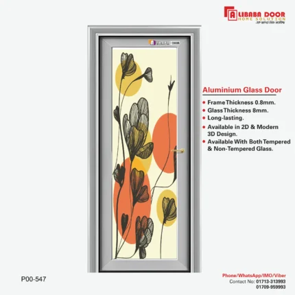 Image of AliBaBa Aluminum Glass Door