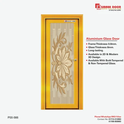 Image of AliBaBa Aluminum Glass Door