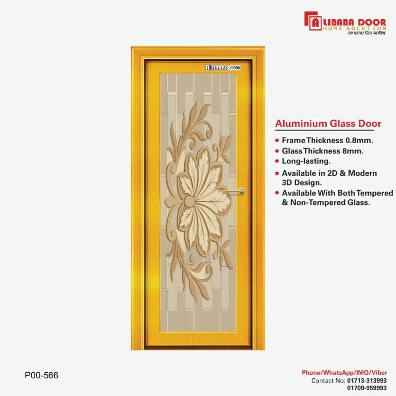 Image of AliBaBa Aluminum Glass Door