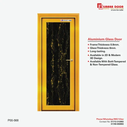 Image of AliBaBa Aluminum Glass Door