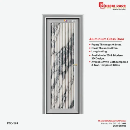 Image of AliBaBa Aluminum Glass Door