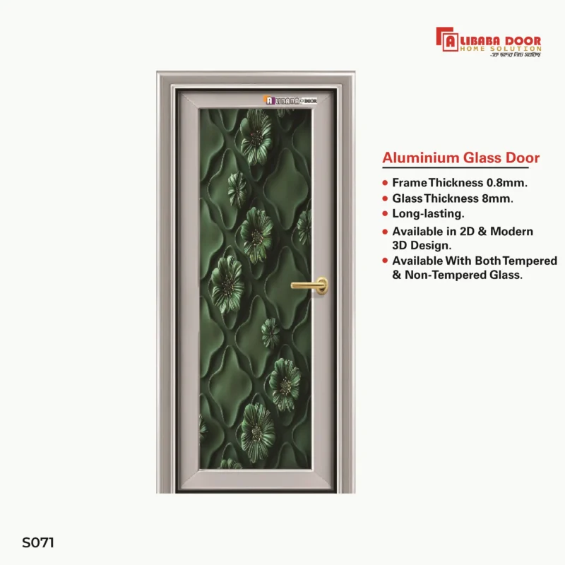 Image of AliBaBa Aluminum Glass Door