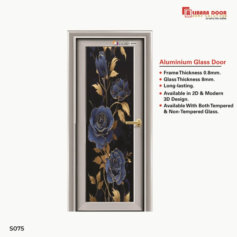Image of AliBaBa Aluminum Glass Door