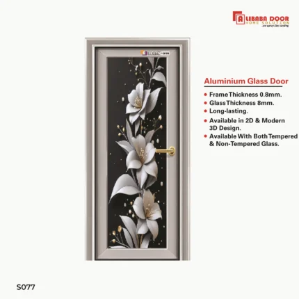 Image of AliBaBa Aluminum Glass Door