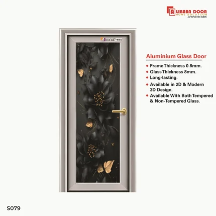 Image of AliBaBa Aluminum Glass Door