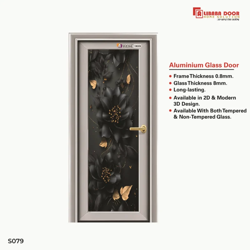 Image of AliBaBa Aluminum Glass Door