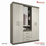 Image of luxury wooden Modular Wardrobe