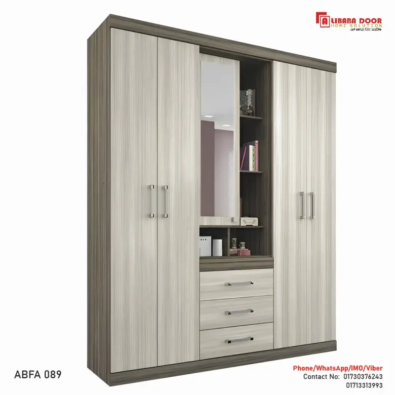Image of luxury wooden Modular Wardrobe