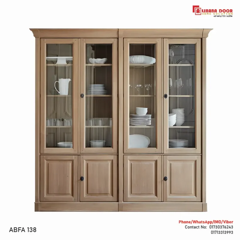 Image of Wooden Crockery Cabinet