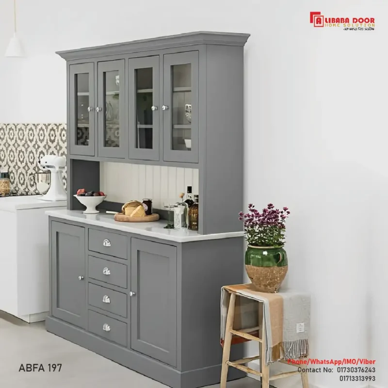 Image of Wooden Crockery Cabinet
