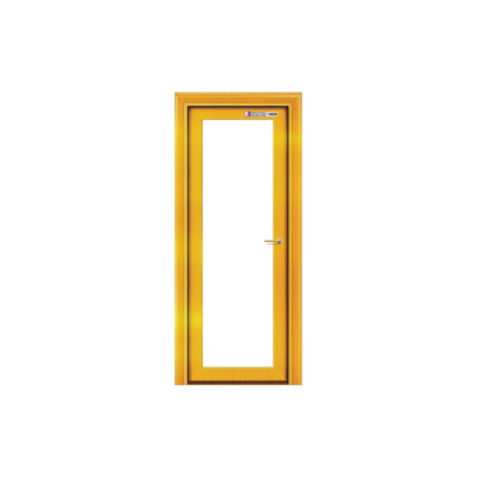 Image of Aluminium Door Golden Frame