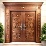 Metallic Bronze Boat Door