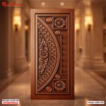Premium Luxury Wooden Door ADW-501 | Burma Teak, Chittagong Teak & Mahogany