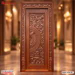Premium Luxury Wooden Door ADW-511 | Burma Teak, Chittagong Teak & Mahogany