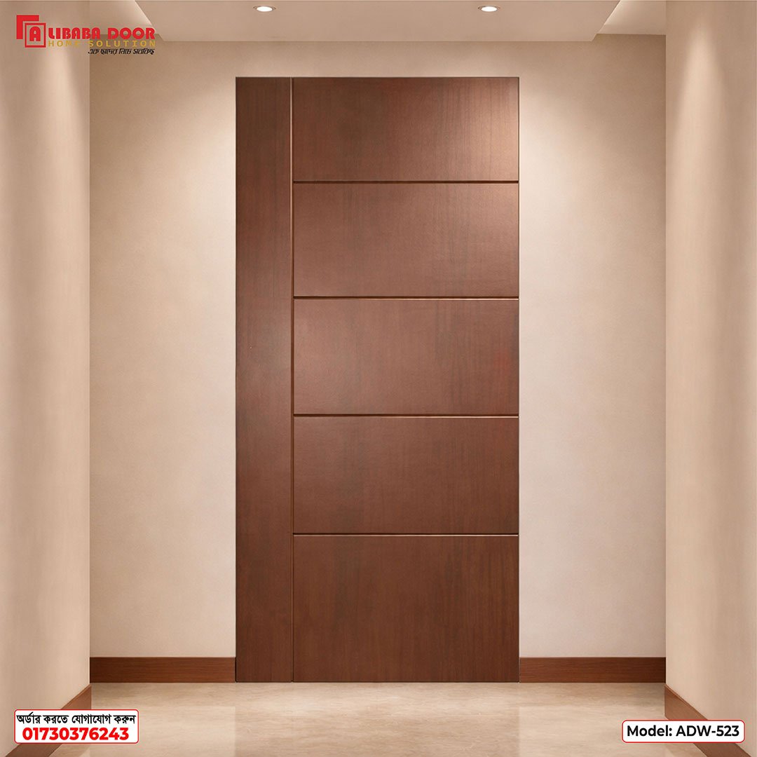 23 Premium Luxury Wooden Door ADW-523 | Burma Teak, Chittagong Teak & Mahogany - Image 1
