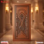 Premium Luxury Wooden Door ADW-504 | Burma Teak, Chittagong Teak & Mahogany