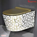 Alibaba Luxury Wall Hung Commode D 014