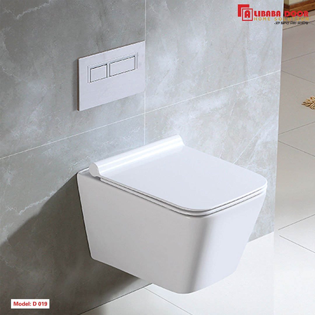 D-019 Alibaba Luxury Wall Hung Commode D 019 - Image 1