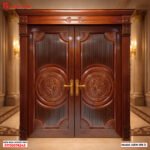 Premium Luxury Wooden Door ABW-918 D | Burma Teak, Chittagong Teak & Mahogany