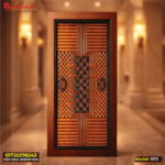 Premium Luxury Wooden Door Model- 973 | Burma Teak, Chittagong Teak & Mahogany