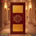 Premium Luxury Wooden Door Model- P-31 | Burma Teak, Chittagong Teak & Mahogany